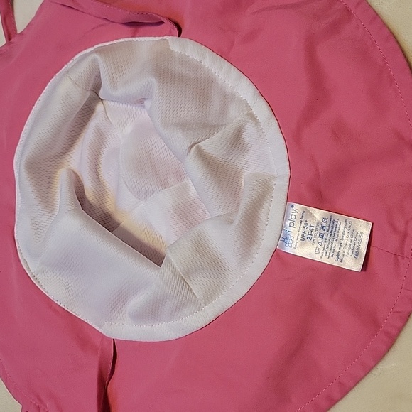 Two Toddler Girls Pink Sun Hats 2-4 Years SPF 50 - Picture 3 of 5